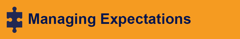 Managing Expectations