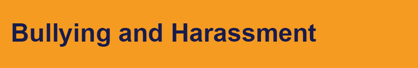 Bullying and Harassment