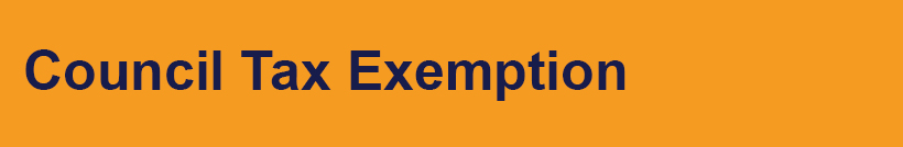 Council Tax Exemption