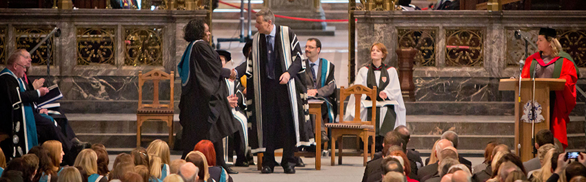 Graduation at Worcester Cathedral